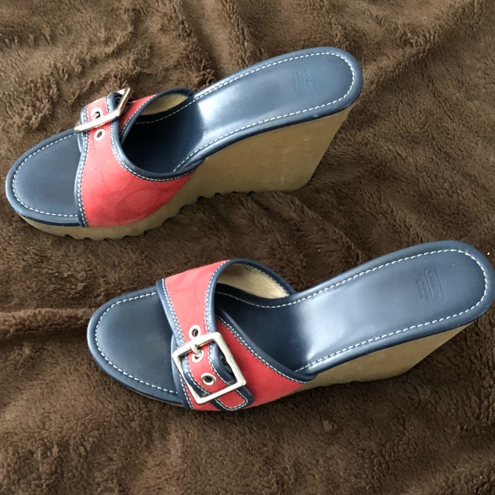 Coach wedges